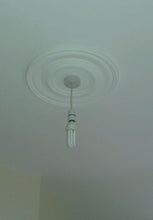 Plaster Ceiling Rose Plain Traditional Victorian Design 495 mm / 20" Hand Made